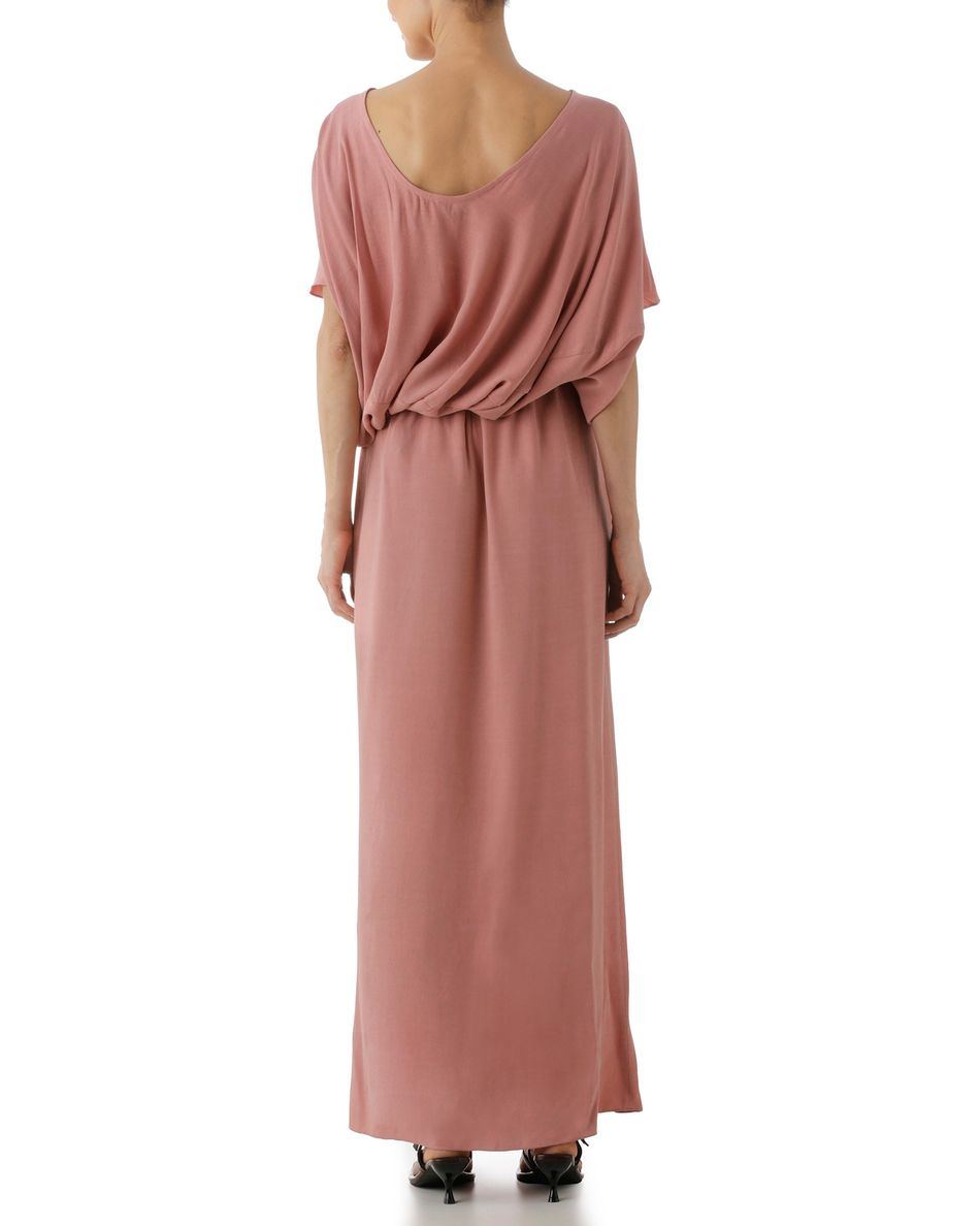 Vestido Dois Círculos Rosa