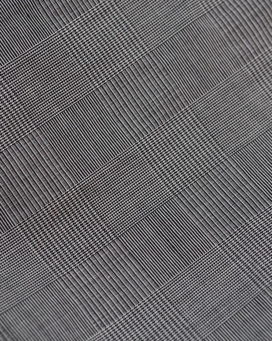 Vestido Transpasse Babado Xadrez