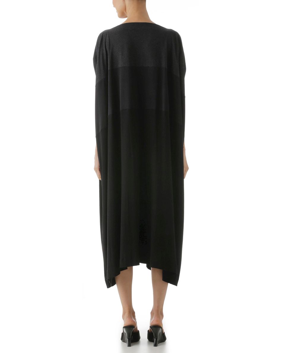 Vestido Tricolor Upcycling Preto