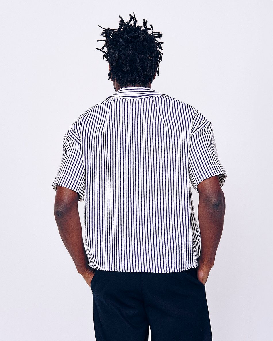 Camiseta Polo Listrado