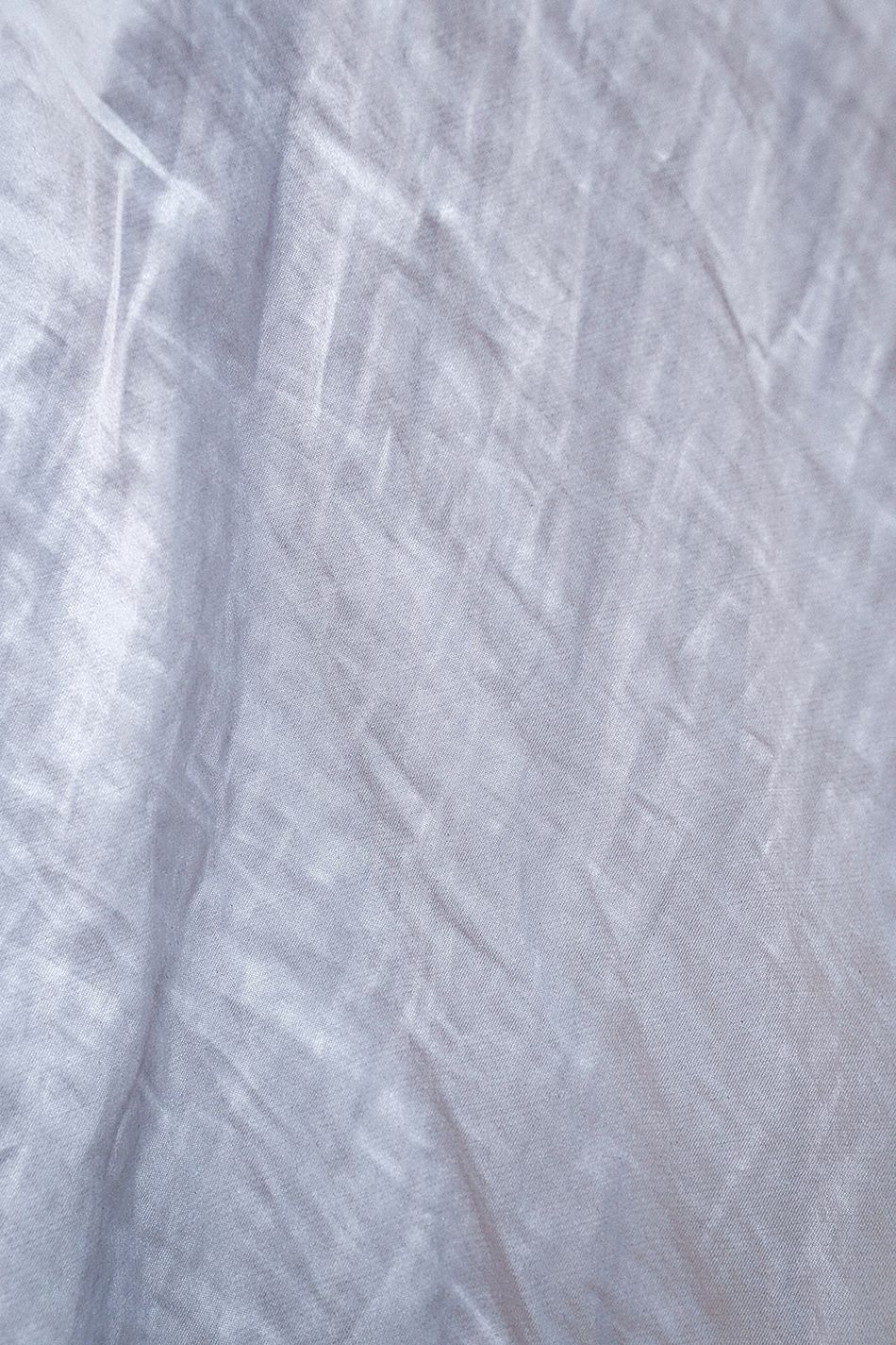 Vestido Manga Ampla Branco Gelo