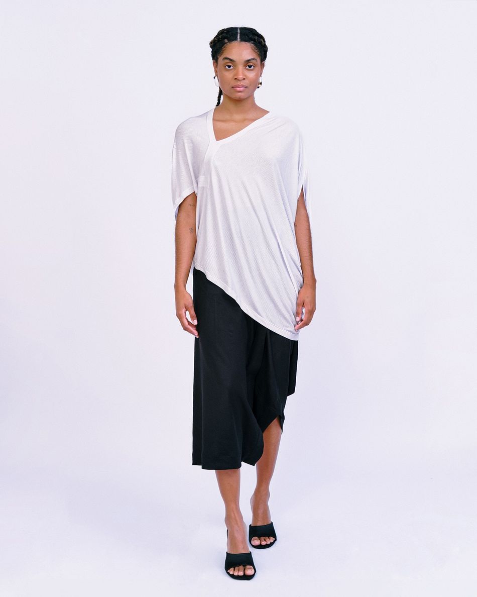 Blusa Dobradura Branco