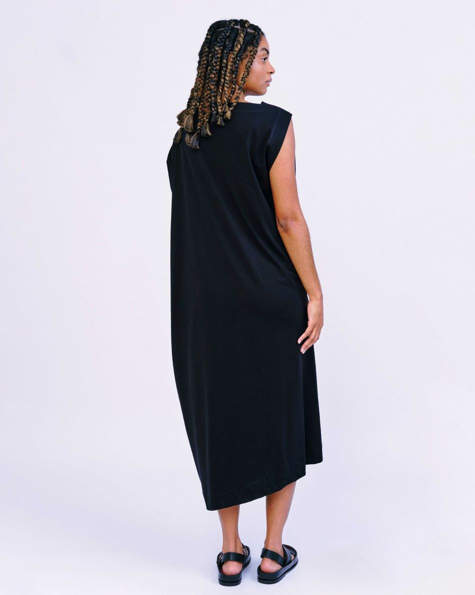 Vestido Retângulo Prega