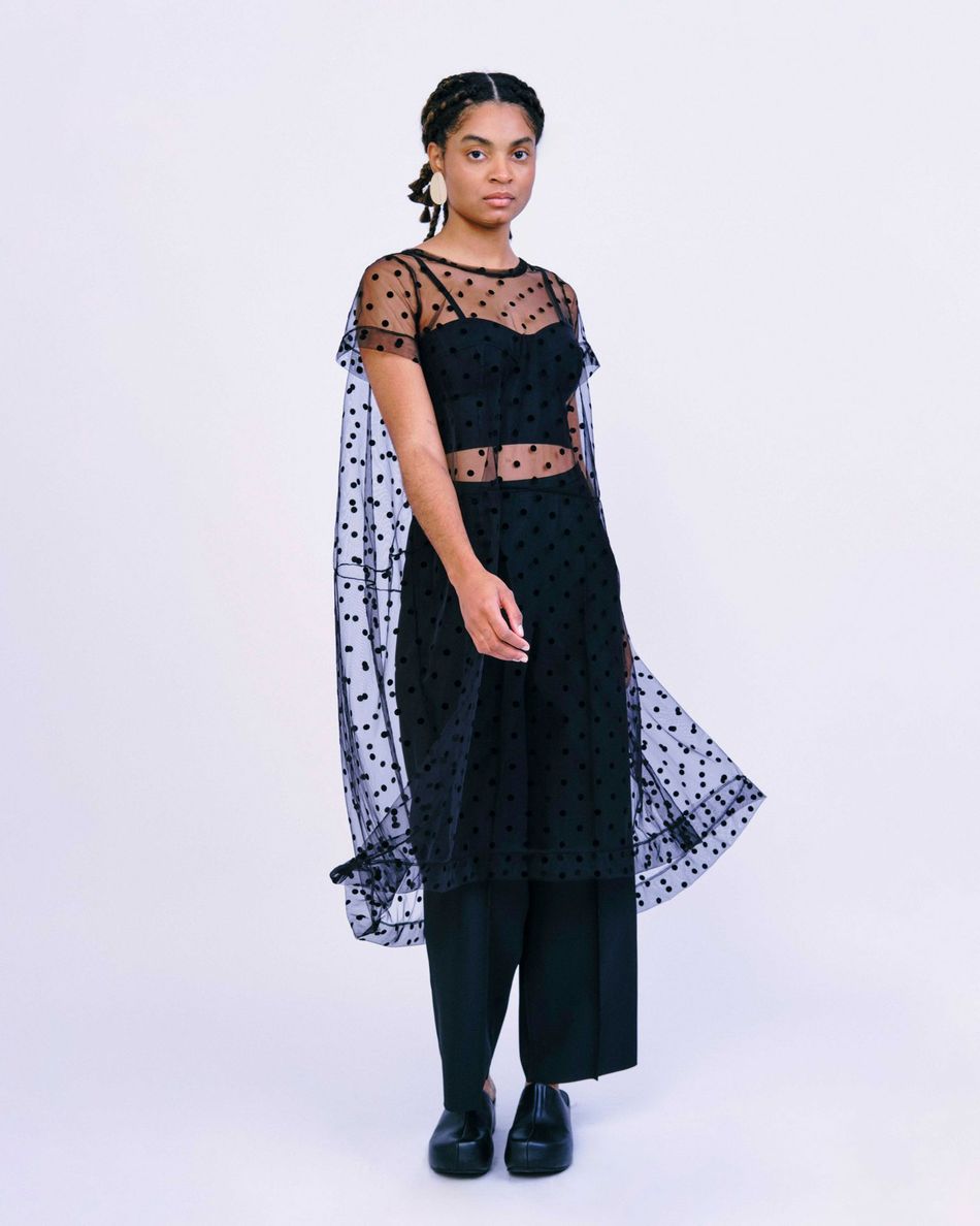 Vestido Balão Tule