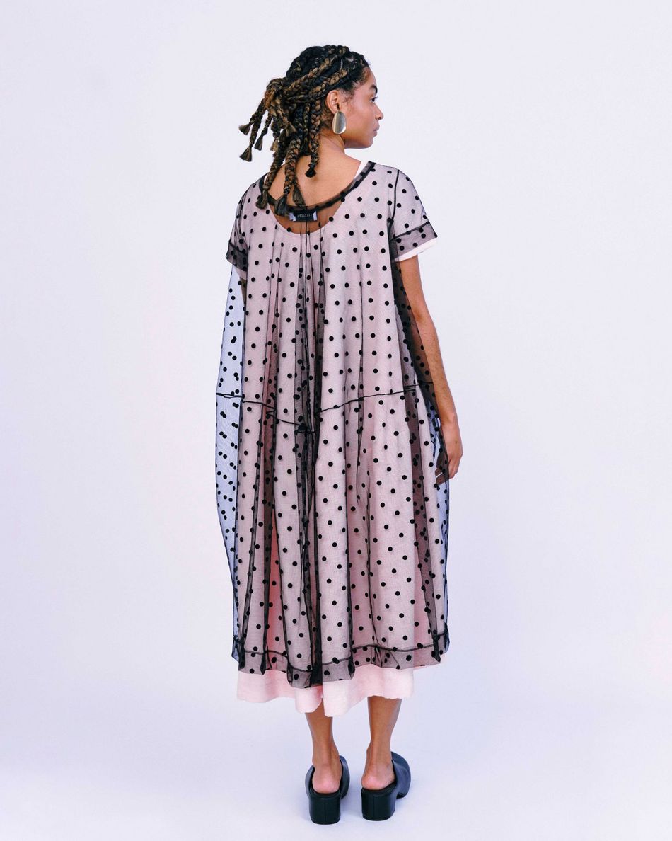 Vestido Balão Tule