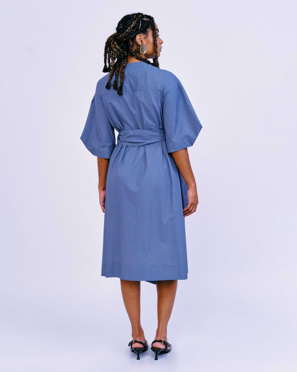 Vestido Transpasse Drapeado