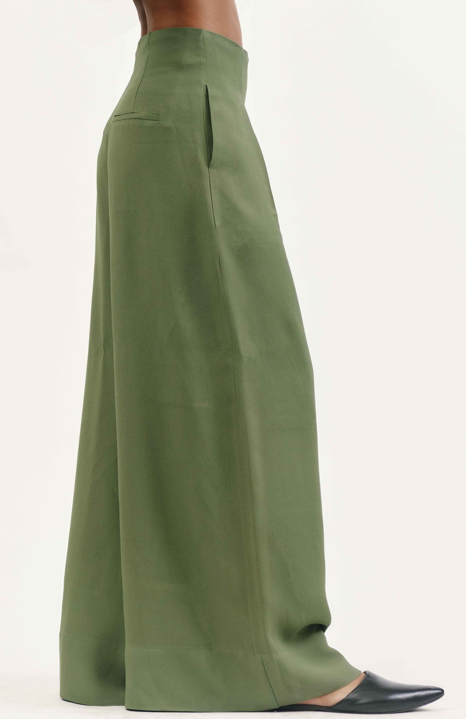 Calça Suassuna Crepe - verde	