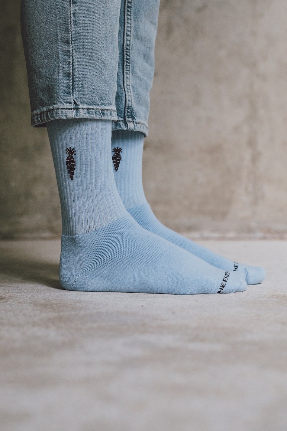 MEIA AZUL - THE RABBIT SOCKS