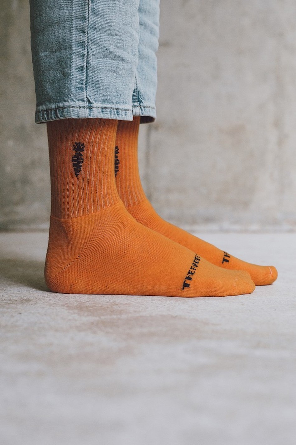 MEIA LARANJA - THE RABBIT SOCKS