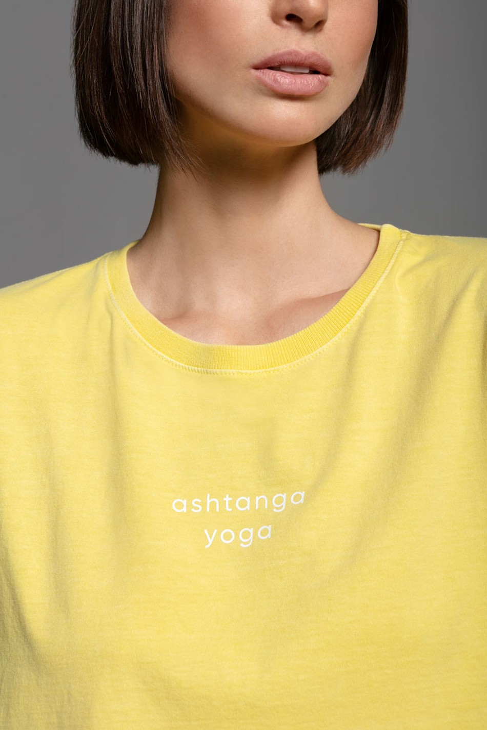 T-shirt cropped Ashtanga