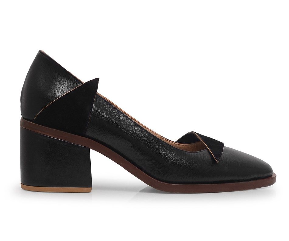 Scarpin Dora - Preto | salto medio 5.5cm