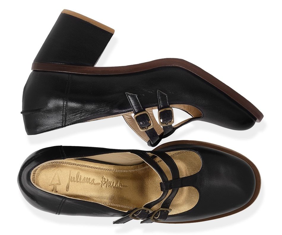Scarpin Julia - Preto | salto medio 5.5cm