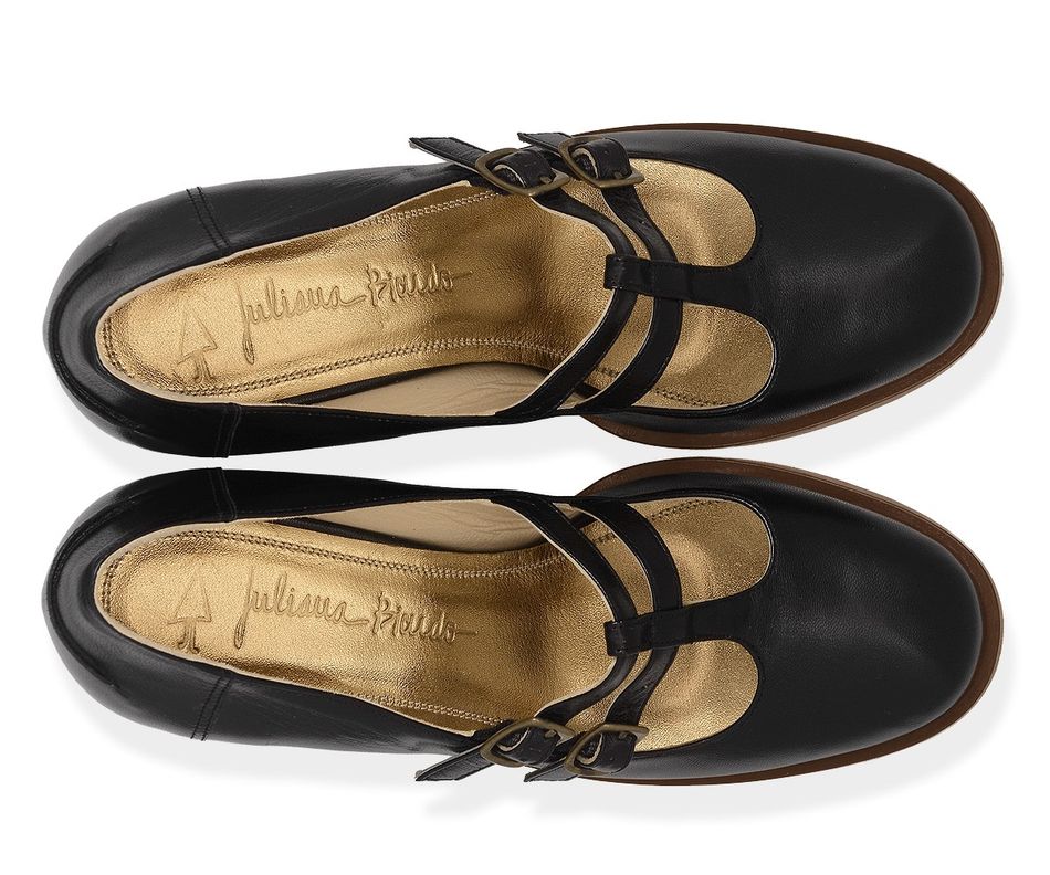 Scarpin Julia - Preto | salto medio 5.5cm