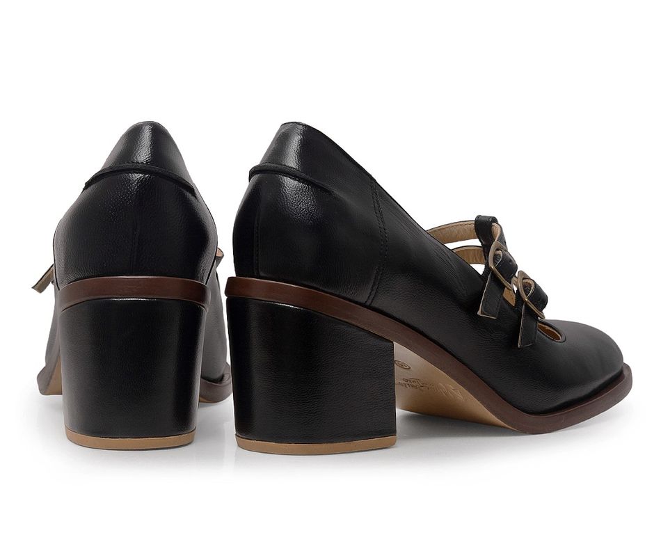 Scarpin Julia - Preto | salto medio 5.5cm
