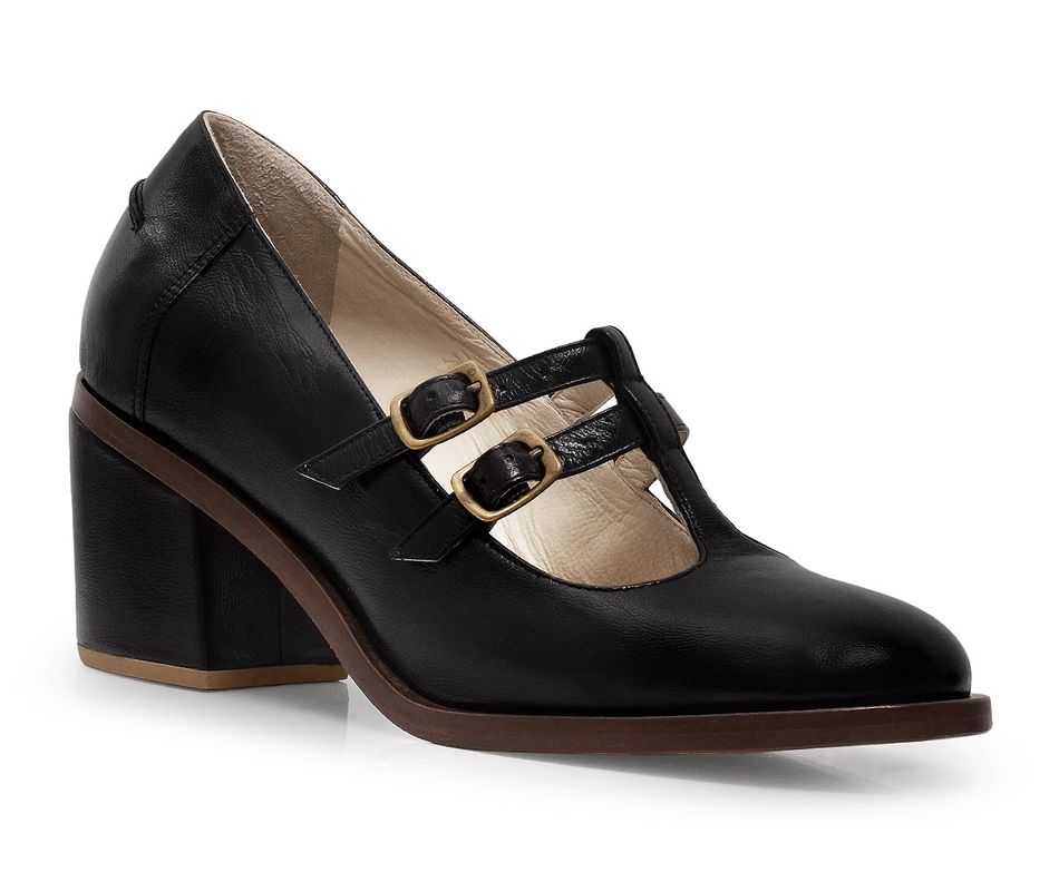 Scarpin Julia - Preto | salto medio 5.5cm