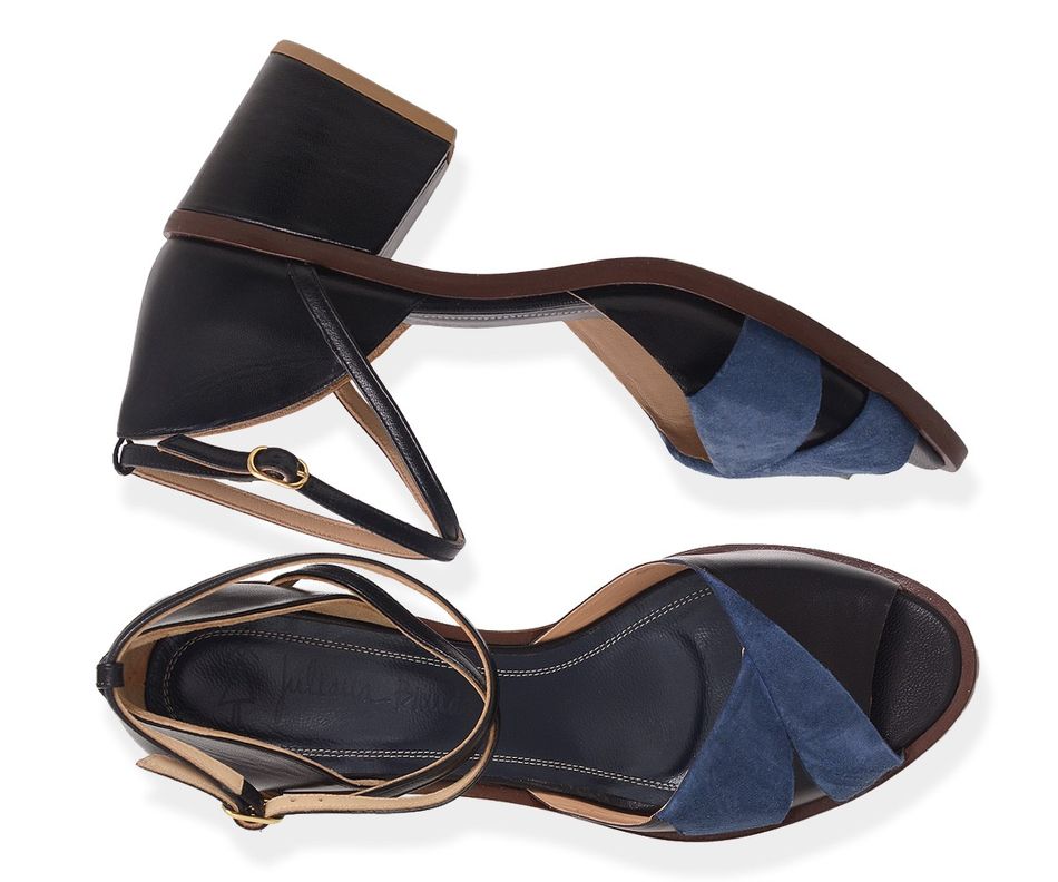 Sandália Dora - Preto | salto médio 5cm