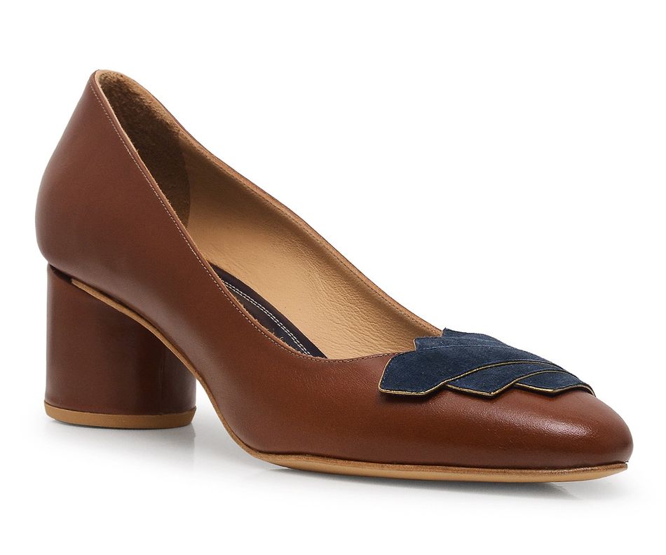 Scarpin Cosi - Havana | salto medio 5.5cm
