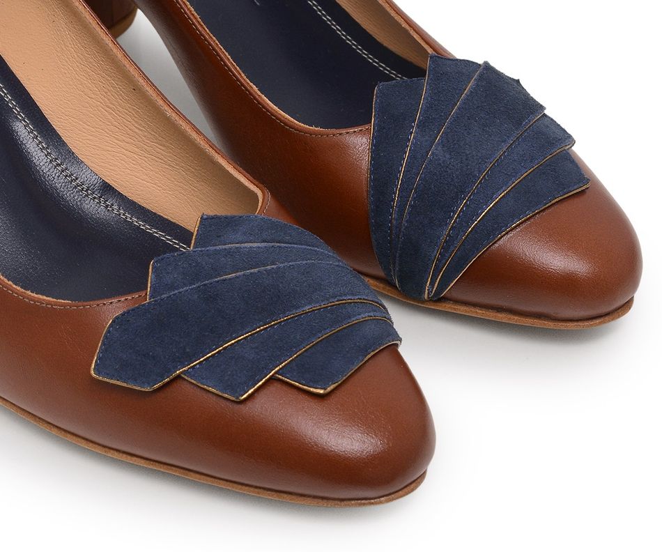 Scarpin Cosi - Havana | salto medio 5.5cm