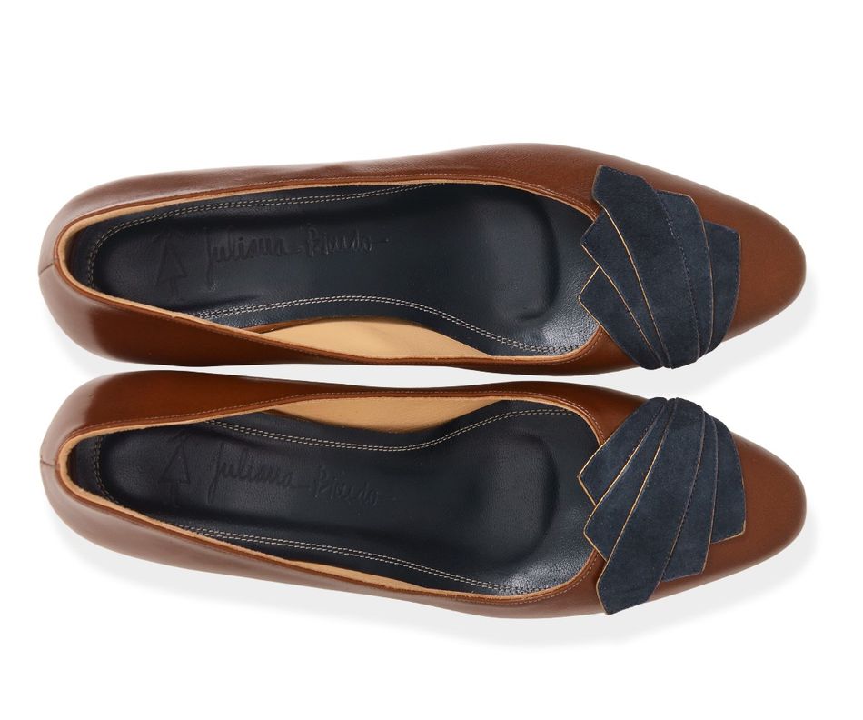 Scarpin Cosi - Havana | salto medio 5.5cm