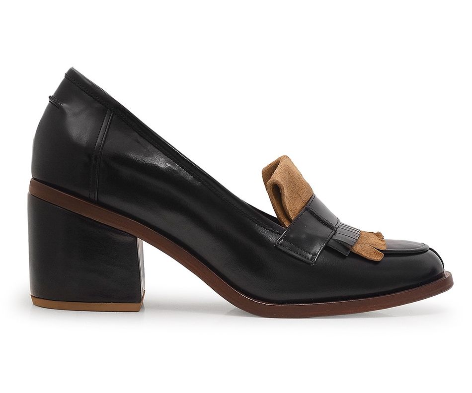 Scarpin Eleonora - Preto | salto medio 5.5cm