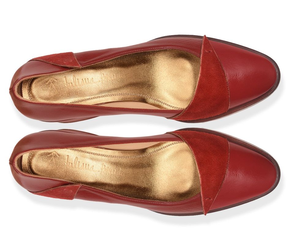 Scarpin Dora - Bordô | salto medio 5.5cm