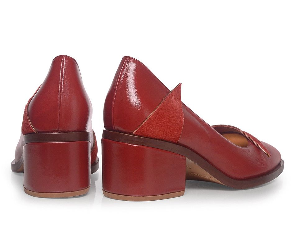 Scarpin Dora - Bordô | salto medio 5.5cm