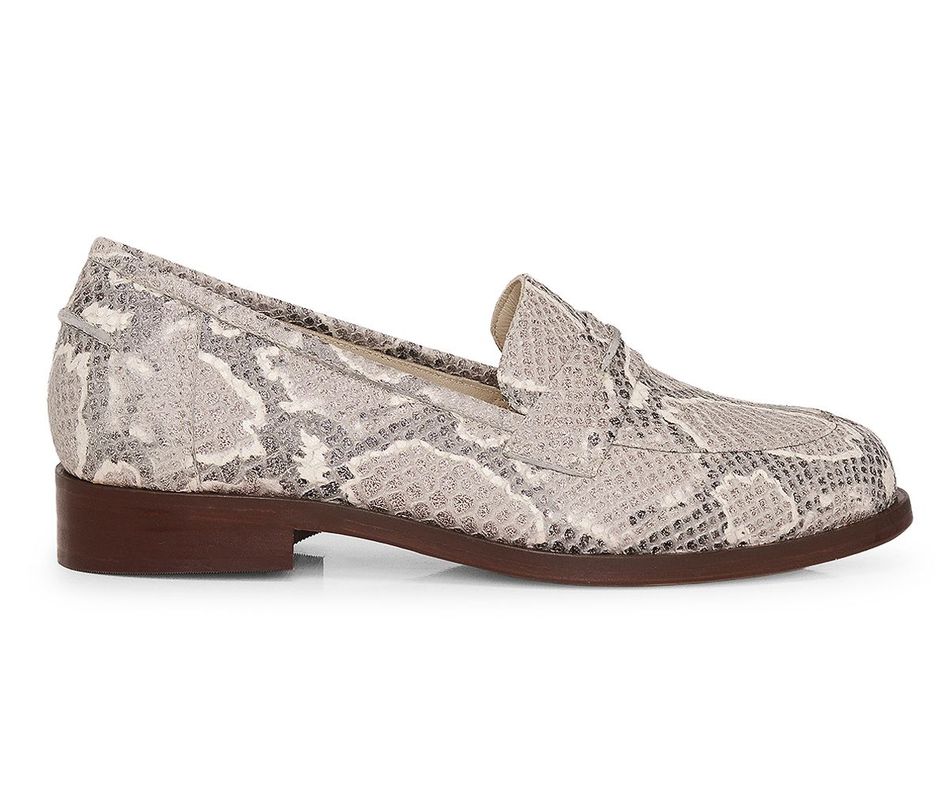 Mocassim Julie | Cobra Cinza
