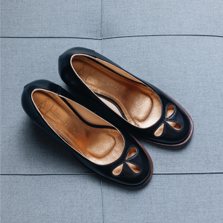 Scarpin Sandra - Preto | salto médio 6,5cm
