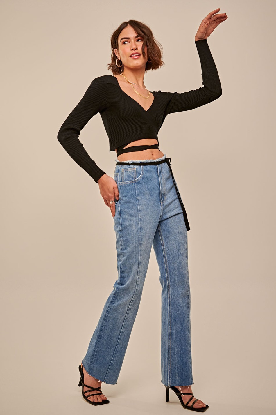 Calça jeans linda de hot sale morrer