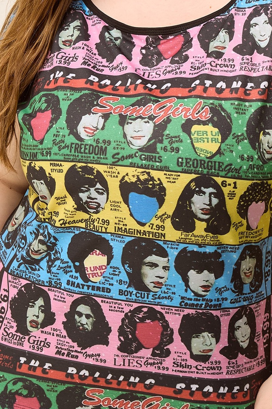 BLUSA DNA ROLLING STONES GIRLS