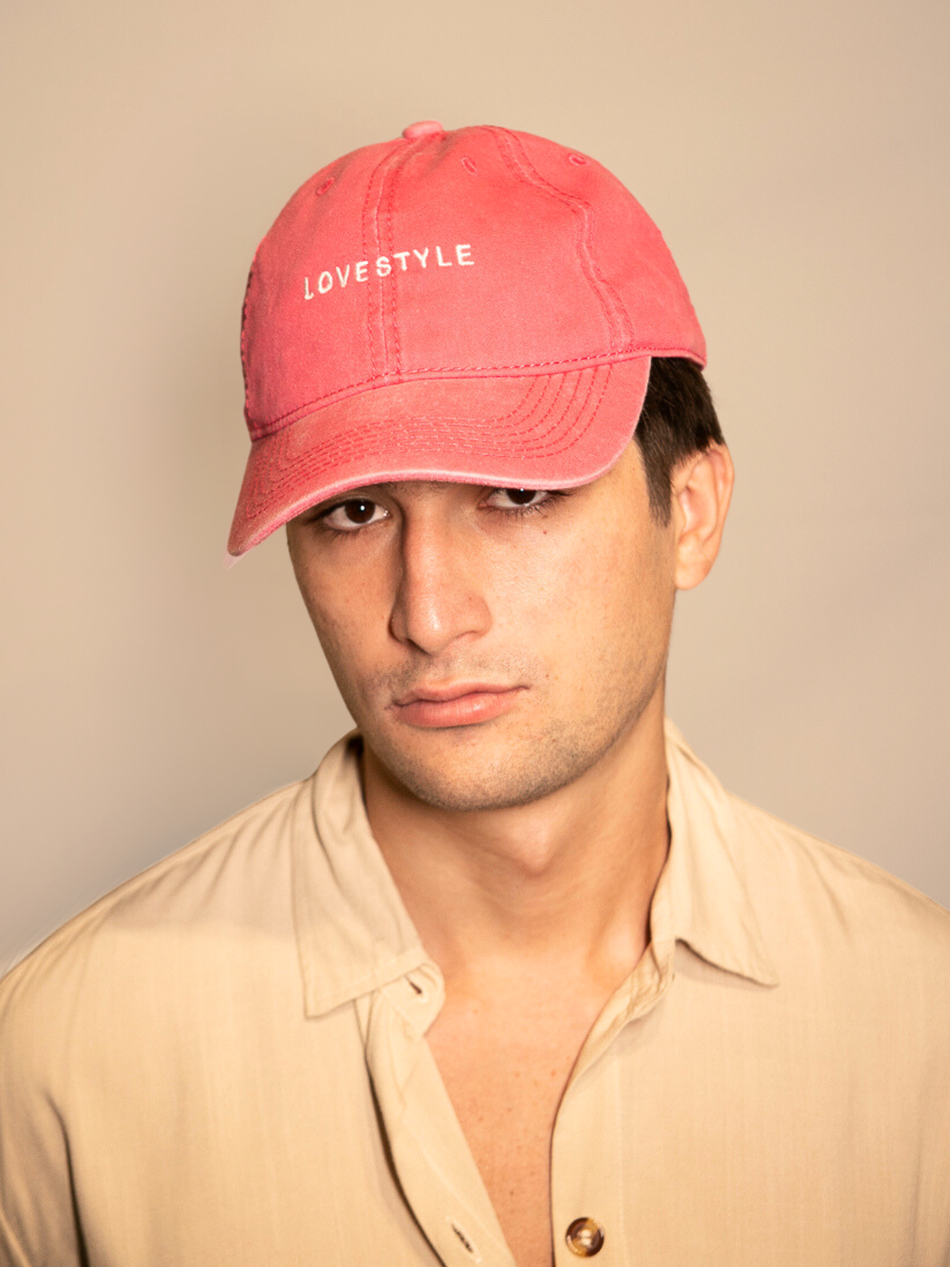 boné dad hat rosa
