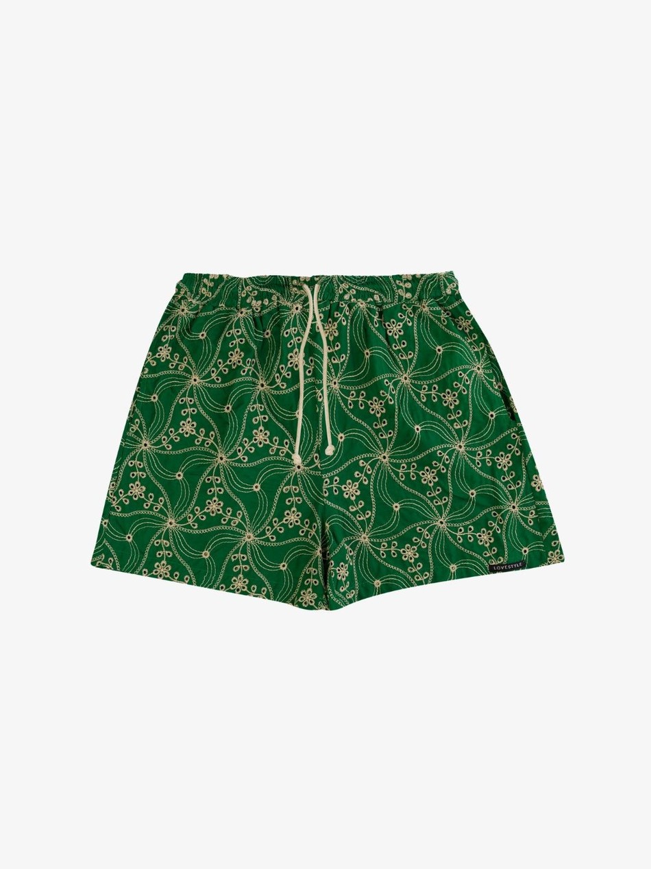 shorts jungle verde