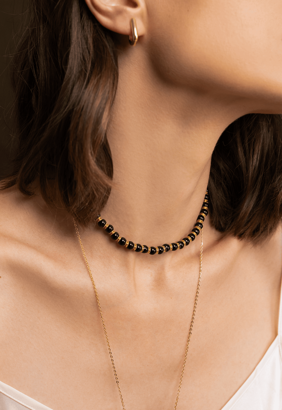  Colar Corina Preto