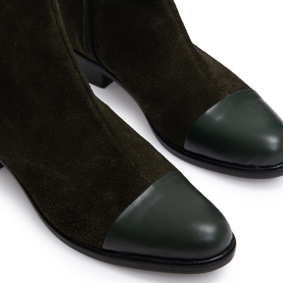 BOTA DUO VERDE MILITAR