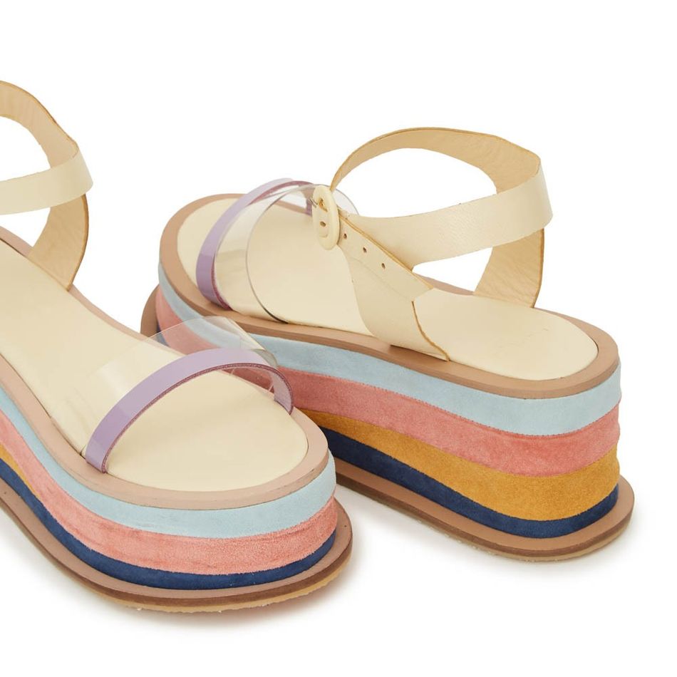 FLATFORM ONDAS LILÁS/PVC