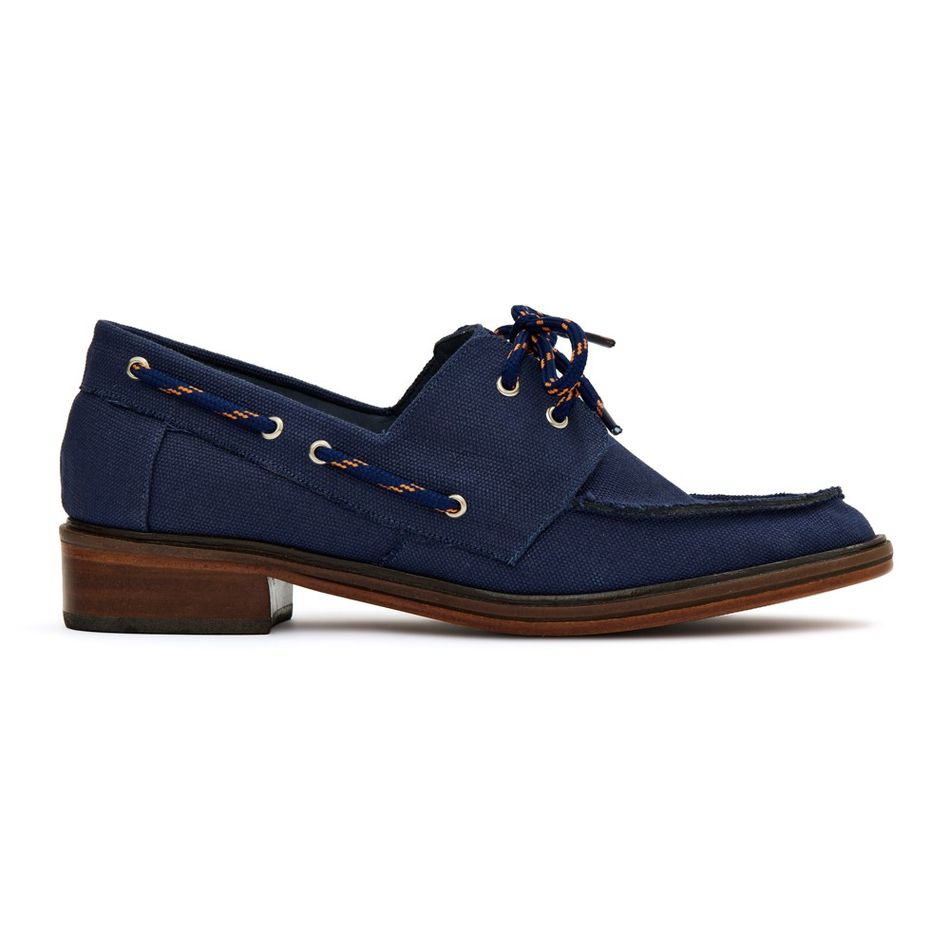 MOCASSIM LONA AZUL 