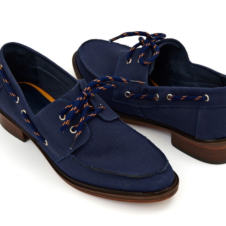 MOCASSIM LONA AZUL 