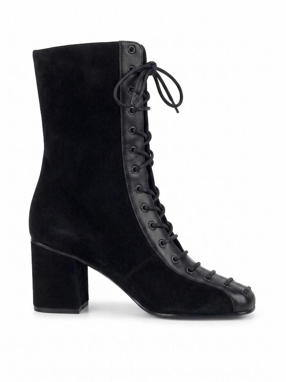BOTA CANO CURTO VINTAGE PRETO