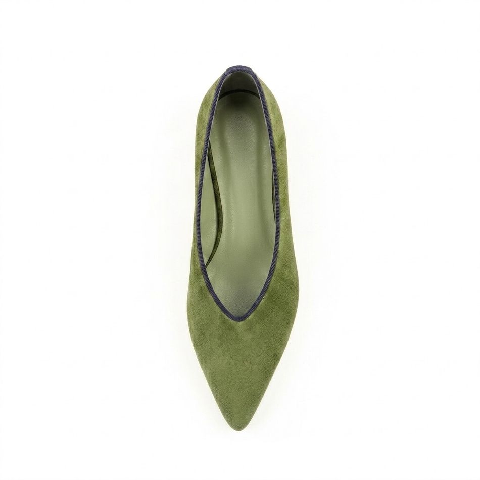 SAPATILHA GLORINHA VERDE COM AZUL 