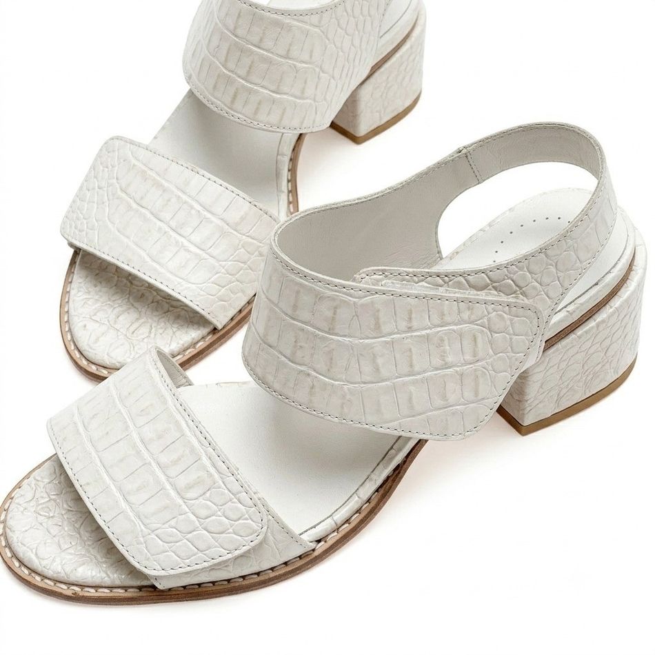 SALTO CRÔCO BARBARA OFF WHITE
