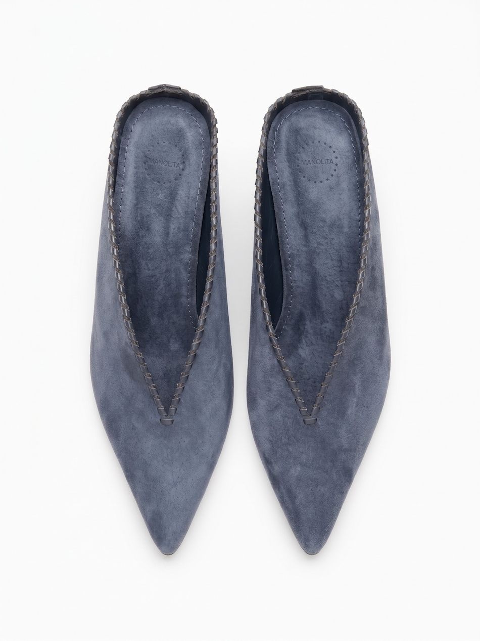 MULE RUTH CAMURÇA AZUL DENIN