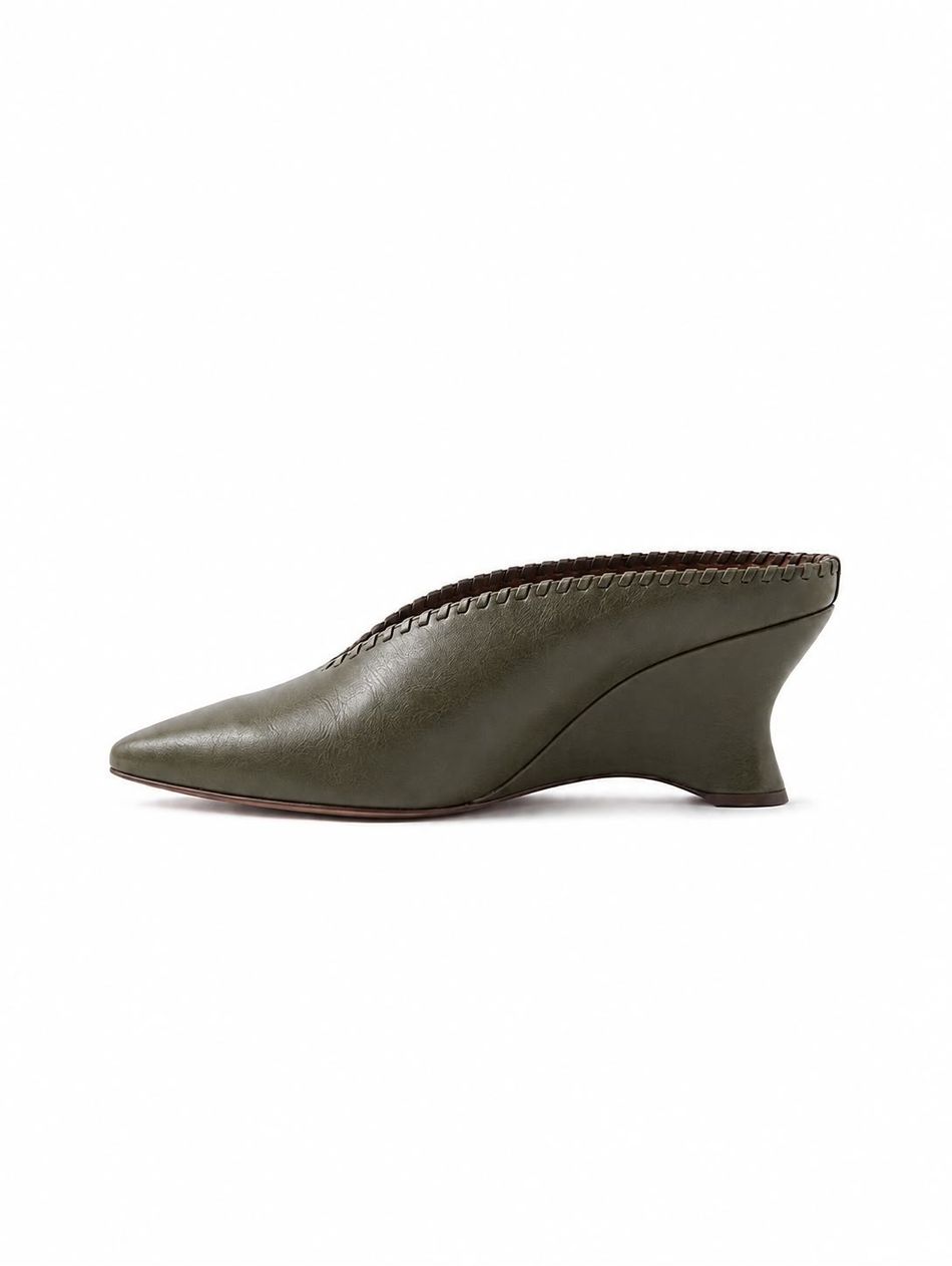 MULE RUTH COURO VERDE