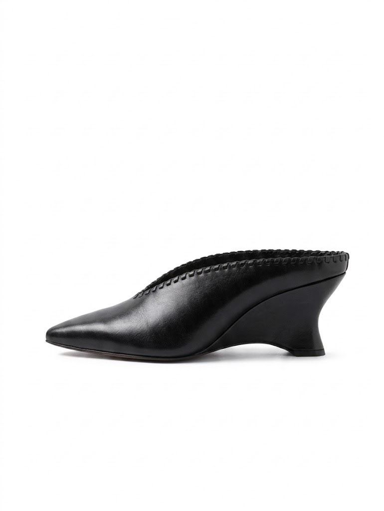 MULE RUTH PRETO COURO