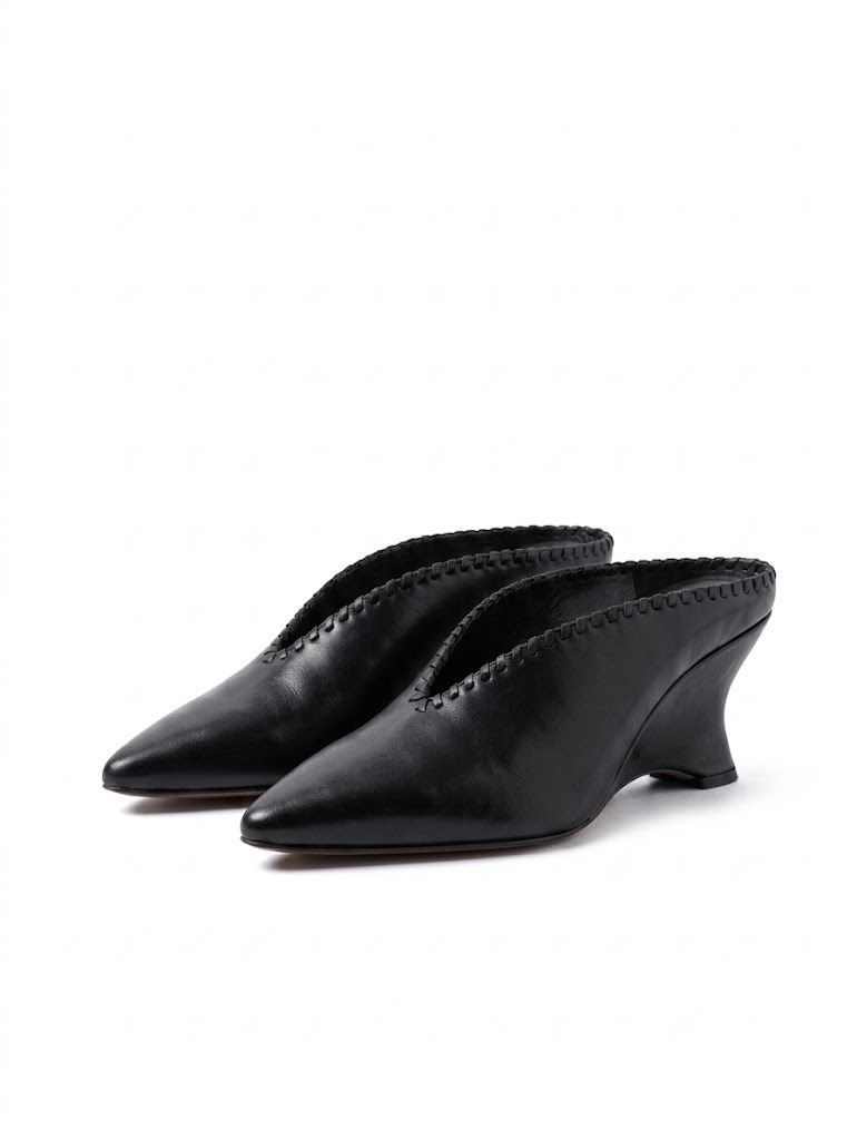 MULE RUTH PRETO COURO