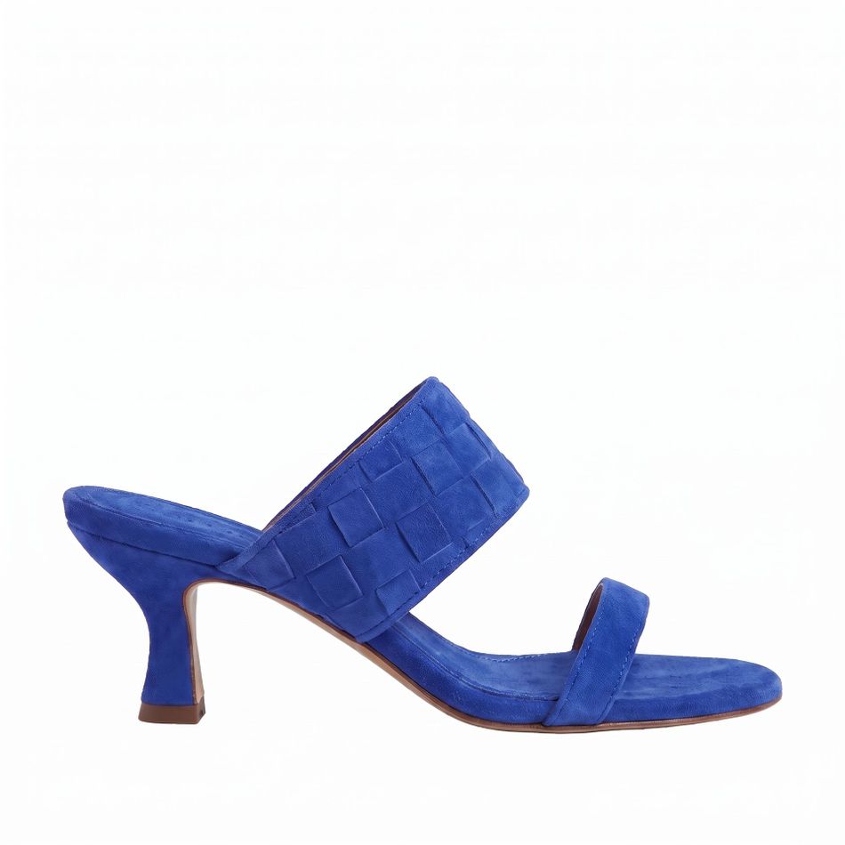SANDÁLIA LISA TRESSE CAMURÇA AZUL