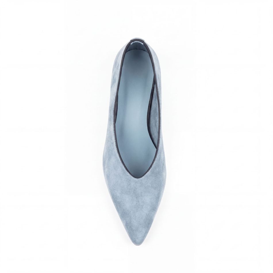 SAPATILHA GLORINHA AZUL COM CAFÉ