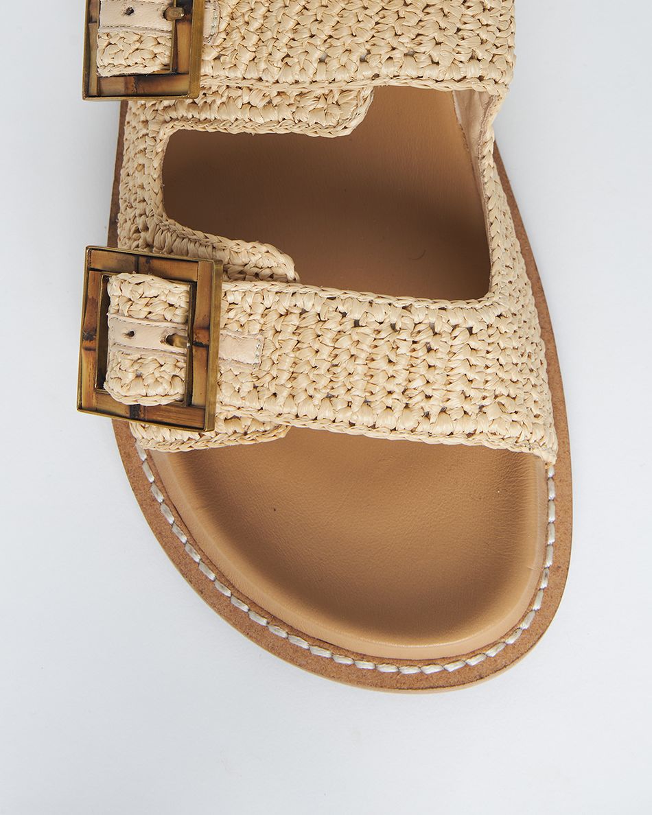 Birken Janekka Crochê Ráfia