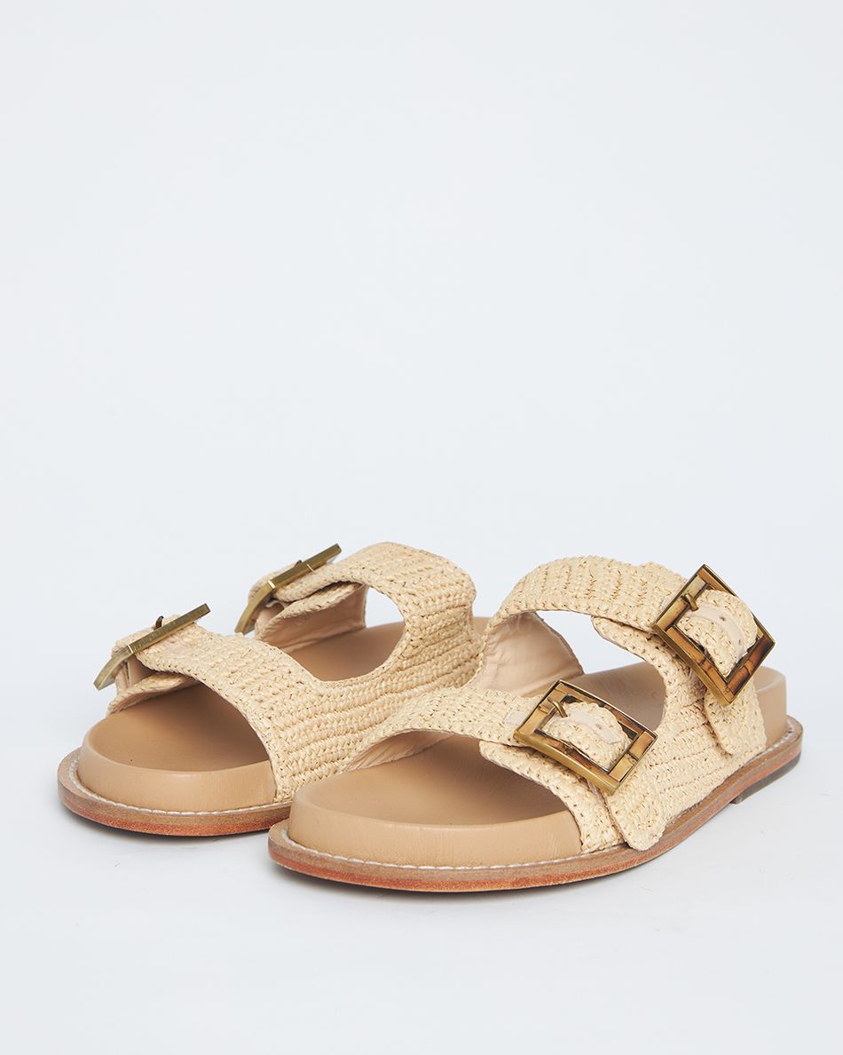 Birken Janekka Crochê Ráfia