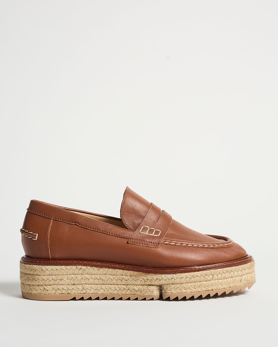 Mocassim Teca Cognac
