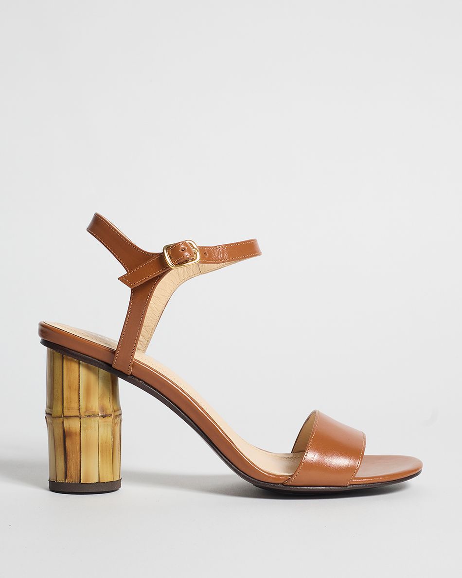 Sandália Carlota New Cognac